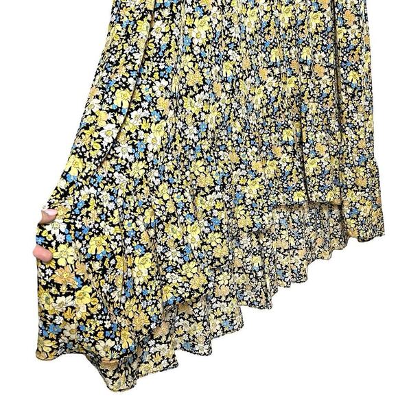 NWT Melloday Women’s Floral Print Hi-Low Maxi Dress Size XL - Picture 7 of 10